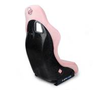 NRG Innovations - NRG Innovations FRP Bucket Seat Prisma Edition w/ Pearlized Back and Pink Alcantara (Medium) - Image 4