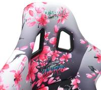NRG Innovations - NRG Innovations FRP Bucket Seat PRISMA Japanese Cherry Blossom Edition W/ Pink Pearlized Back - Medium - Image 7