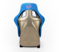 NRG Innovations - NRG Innovations FRP Bucket Seat ULTRA Edition - Large (Blue Alcantara/Gold Glitter Back) - Image 5