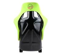 NRG Innovations - NRG Innovations FRP Bucket Seat PRISMA Edition - Large (Neon Green Alcantara/  Pearlized Back) - Image 5