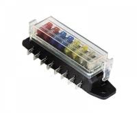 HELLA - HELLA 8-Way Lateral Single Fuse Box - Image 1