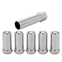 McGard - McGard Wheel Lock Nut Set - 5pk. (Tuner / Cone Seat) 1/2-20 / 13/16 Hex / 1.60in. L. - Chrome - Image 2