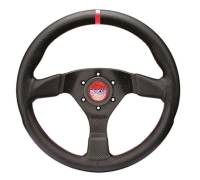 Sparco - Sparco Steering Wheel R383 Champion Black Leather / Red Stiching - Image 1