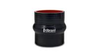 Vibrant Performance - Vibrant Performance 4 Ply Reinforced Silicone Hump Hose Connector - 5in I.D. x 3in long (BLACK) - Image 1