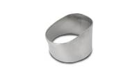 Vibrant Performance - Vibrant Performance 90mmx55mm Oval to 76mm Round Transition Adapter T304 SS for use with Part #1448 and #14480 - Image 1