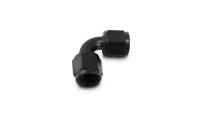 Vibrant Performance - Vibrant Performance -12AN Female 90 Degree Union Adapter (AN to AN) - Anodized Black Only - Image 1