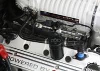 J&L Oil Separator Co - J&L 07-14 Ford Mustang GT500 Passenger Side Oil Separator 3.0 - Black Anodized - Image 2