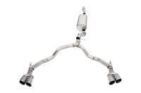 Corsa 21-25 Chevrolet Tahoe/GMC Yukon 4DR 6.2L 4WD Dual Rear 3/2.75in Sport Cat-Back DW 4inPol Tips