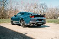 CORSA Performance - Corsa 24+ Ford Mustang Dark Horse 5.0L 3.0in Dual Rear Exit Cat-Back w/Twin 4.5in Polish Slash Tips - Image 2