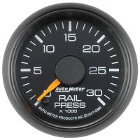 AutoMeter Factory Match 52.4mm Digital Stepper Motor 0-30,000 PSI Diesel Fuel Rail Pressure Gauge