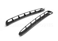 Anderson Composites - Anderson Composites 15-17 Mustang Carbon Fiber GT350 Style Fender Vent Inserts (Only Fit AC Fenders) - Image 1
