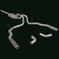 Flowmaster - Flowmaster 04-08 F150 Dor/S Force II Cat-Back Exhaust System - Dual Rear/Side Exit - Image 2