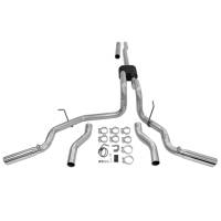 Flowmaster - Flowmaster 04-08 F150 3In American Thunder Cat-Back System 409S - Dual Rear/Side Exit - Image 2
