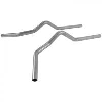 Flowmaster 73-87 Gm P/Up Prebent Tailpipes - 2.50 In. Side Exit (Pair)