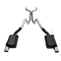 Flowmaster - Flowmaster 05-10 Mustang American Thunder Cat-Back System 409S - Dual Rear Exit - Image 2
