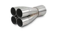 Vibrant Performance - Vibrant Performance 4-1 SS Merge Collectors (2in Inlet Slipover ID 3-1/2in Merge Outlet OD) - Sold Individually - Image 1