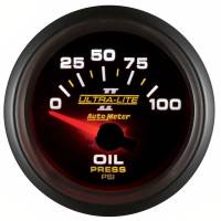 AutoMeter - AutoMeter Ultra-Lite II 52mm 0-100 PSI Electrical Oil Pressure Gauge - Image 2