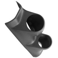 AutoMeter 95-98 Nissan 240SX 52mm Black Dual Gauge Pod