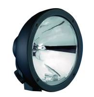 HELLA - HELLA Rallye 4000 Compact Black Driving Lamp w/ Bulb and Stone Shield - Image 1