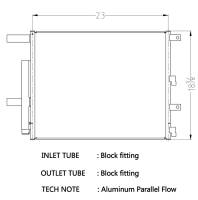 CSF Radiators - CSF 2014 Ram 2500 6.7L A/C Condenser - Image 2