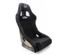 NRG Innovations - NRG Innovations FRP Bucket Seat ULTRA Edition - Medium (Black Alcantara/Gold Glitter Back) - Image 2