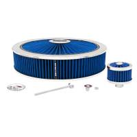 Spectre Performance - Spectre ExtraFlow Filter Custom Assembly Value Pack 14in. x 3in. - Blue - Image 1