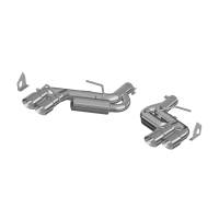 MBRP Exhaust - MBRP 2016 Chevy Camaro V8 6.2L 6spd 3in Alum Race Dual Axle Back w/ 4.5in Quad Dual Wall Tips - Image 1