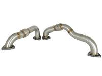 aFe Power (Advanced FLOW Engineering) - aFe Twisted Steel Header Up-Pipe 08-10 Ford Diesel Trucks V8-6.4L (td) - Image 3