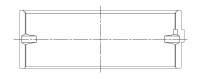 ACL Race Series - ACL Ford 221/255/260/289/302 Windsor/Windsor 5.0L Standard Size Main Bearing Set 5M590H-STD - Image 2