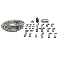 DeatschWerks - DeatschWerks 2006+ Hemi X2 Series Pump Module -8AN Feed w/ -6AN Return PTFE Plumbing Kit - Image 1