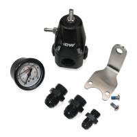 DeatschWerks - DeatschWerks DWR1000 AFPR + Pressure Gauge + 8AN & 6AN Fittings - Anodized Black - Image 1