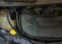 J&L Oil Separator Co - J&L 13-18 Ford Escape 2.0 EcoBoost 2.0 Oil Separator 3.0 Passenger Side - Black Anodized - Image 2