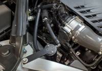 J&L Oil Separator Co - J&L 18-22 Kia Stinger GT 3.3TT Passenger Side Oil Separator 3.0 - Black Anodized - Image 2