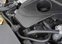 J&L Oil Separator Co - J&L 16-21 Infiniti Q50/Q60 3.0T Oil Separator 3.0 Driver Side - Black Anodized - Image 2