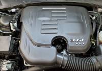 J&L Oil Separator Co - J&L 11-22 3.6L V6 Dodge Charger/Challenger/Chrysler 300C Oil Separator 3.0 - Clear Anodized - Image 2