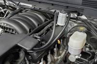 J&L Oil Separator Co - J&L 14-18 Chevy/GM Truck/SUV 5.3L V8 Driver Side Oil Separator 3.0 - Clear Anodized - Image 2