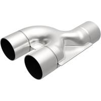 MagnaFlow Exhaust Products - MagnaFlow Smooth Trans Y 2.50inch SS 90 deg. - Image 1