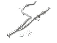 aFe Twisted Steel Y-Pipe w/ Cat SS 16-20 Toyota Tacoma V6 3.5L (4WD Only)