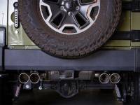 aFe Power (Advanced FLOW Engineering) - aFe Rebel Series 2.5in 409 SS Axle-Back Exhaust Polished 07-18 Jeep Wrangler (JK) V6-3.6L/3.8L - Image 7