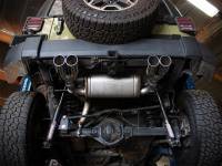 aFe Power (Advanced FLOW Engineering) - aFe Rebel Series 2.5in 409 SS Axle-Back Exhaust Polished 07-18 Jeep Wrangler (JK) V6-3.6L/3.8L - Image 8