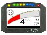 AEM Electronics - AEM CD-5LG Carbon Logging Flush Digital Dash Display w/ Internal 20Hz GPS & Antenna - Image 9