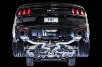 AWE Tuning - AWE S550 Mustang GT Cat-back Exhaust - Touring Edition (Chrome Silver Tips) - Image 3
