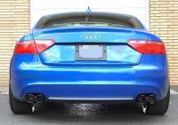 AWE Tuning - AWE Audi B8 S5 4.2L Track Edition Exhaust System - Polished Silver Tips - Image 2
