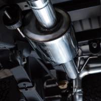AWE Tuning - AWE 2021+ Ford F-150 Tremor (w/ Bumper Cutouts) 0FG Non-Resonated Catback -Diamond Black Tips - Image 6