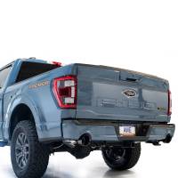 AWE Tuning - AWE 2021+ Ford F-150 Tremor (w/ Bumper Cutouts) 0FG Non-Resonated Catback -Diamond Black Tips - Image 11