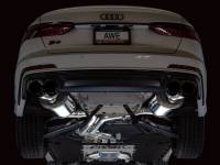 AWE Tuning - AWE 19-23 Audi C8 S6/S7 2.9T V6 AWD Touring Edition Exhaust - Diamond Black Tips - Image 2