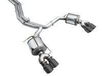 AWE Tuning - AWE 19-23 Audi C8 S6/S7 2.9T V6 AWD Touring Edition Exhaust - Diamond Black Tips - Image 14