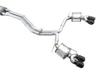 AWE Tuning - AWE 19-23 Audi C8 S6/S7 2.9T V6 AWD Touring Edition Exhaust - Diamond Black Tips - Image 18