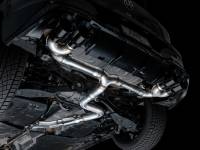 AWE Tuning - AWE MK8 Volkswagen Golf R 3in Track Edition Quad Exhaust - Diamond Black Tips - Image 10