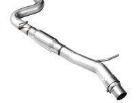 AWE Tuning - AWE MK8 Volkswagen Golf R 3in Track Edition Quad Exhaust - Diamond Black Tips - Image 14